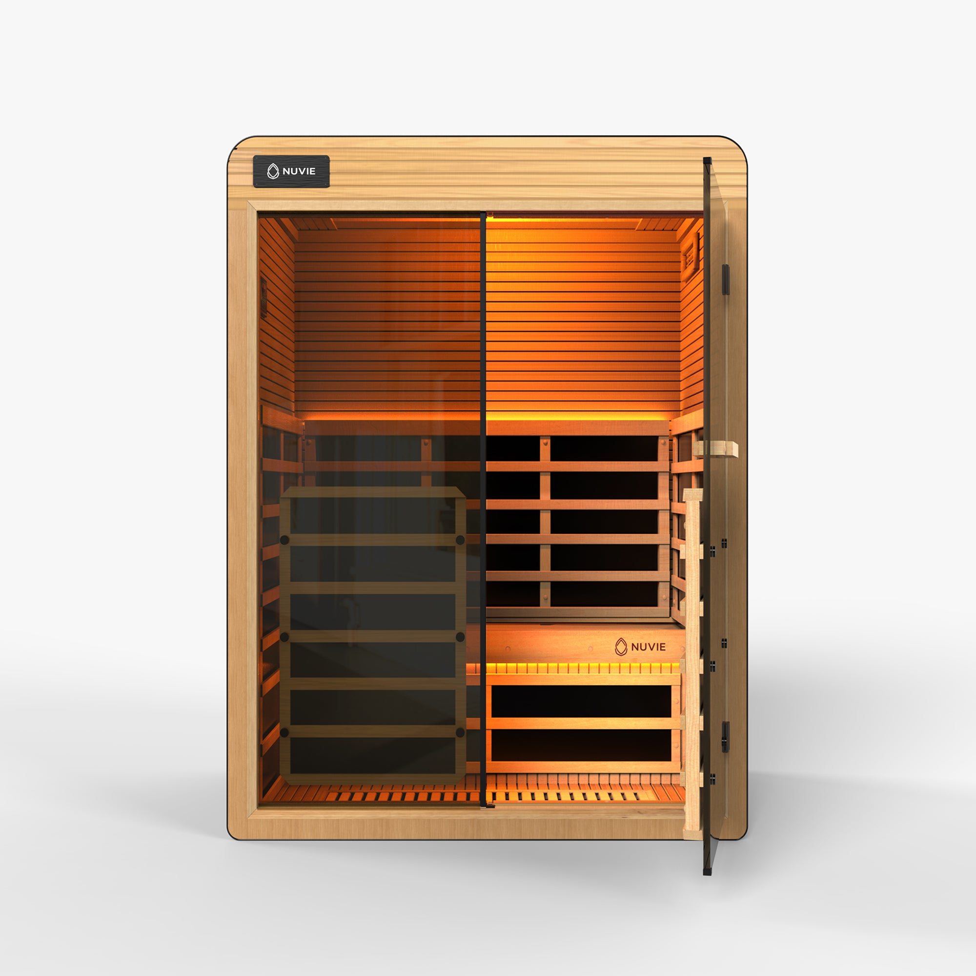 NUVIE Arc 2 Person Indoor Far Infrared Sauna