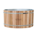 Wooden barrel with metal bands on a white background, featuring the Stryke Recovery logo.