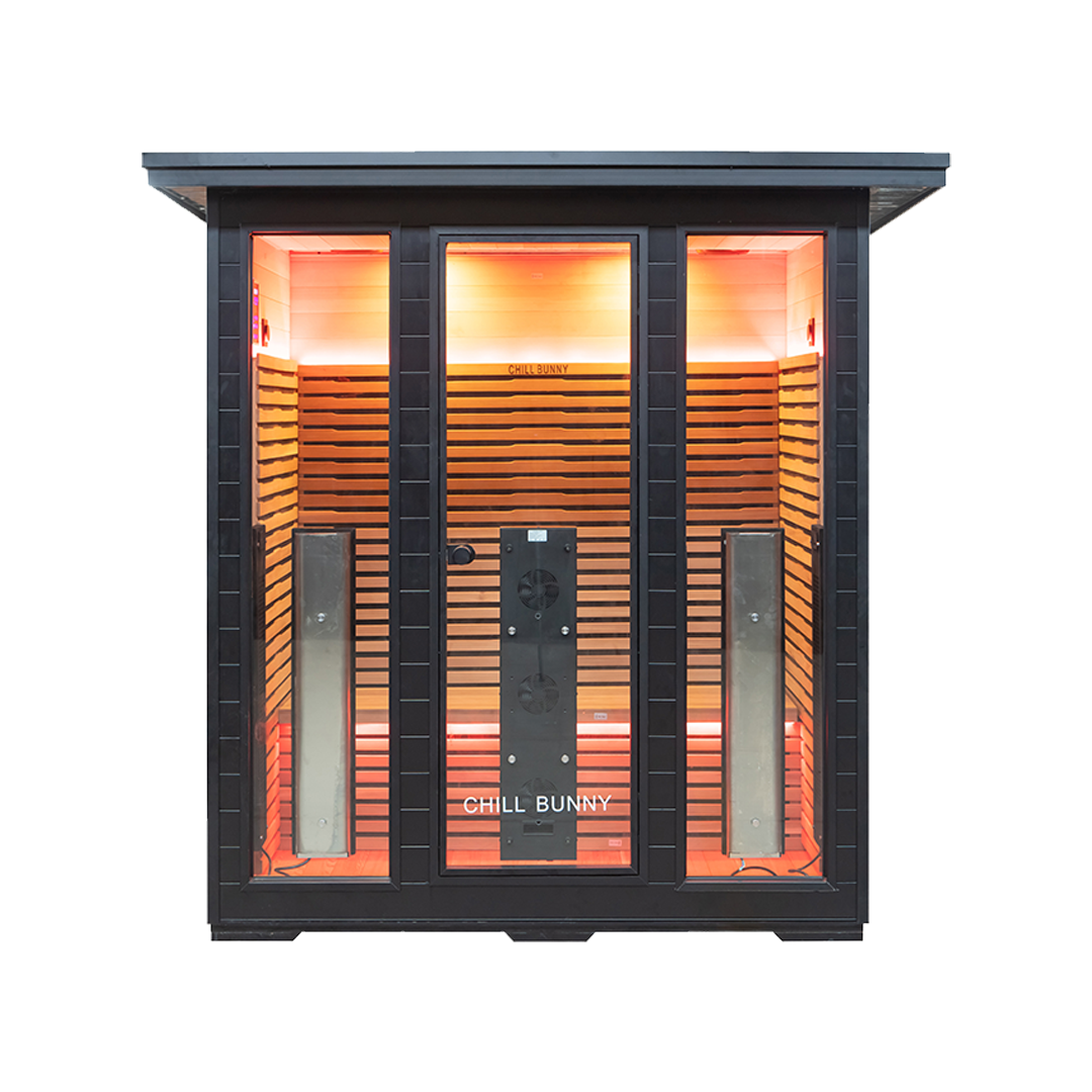 Chill Bunny 4 Person Outdoor Infrared Sauna