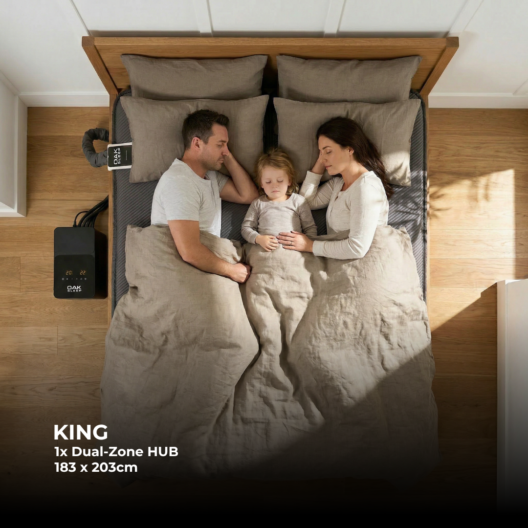 OAK SLEEP HUB 2 Smart Water-Cooled Mattress Pad