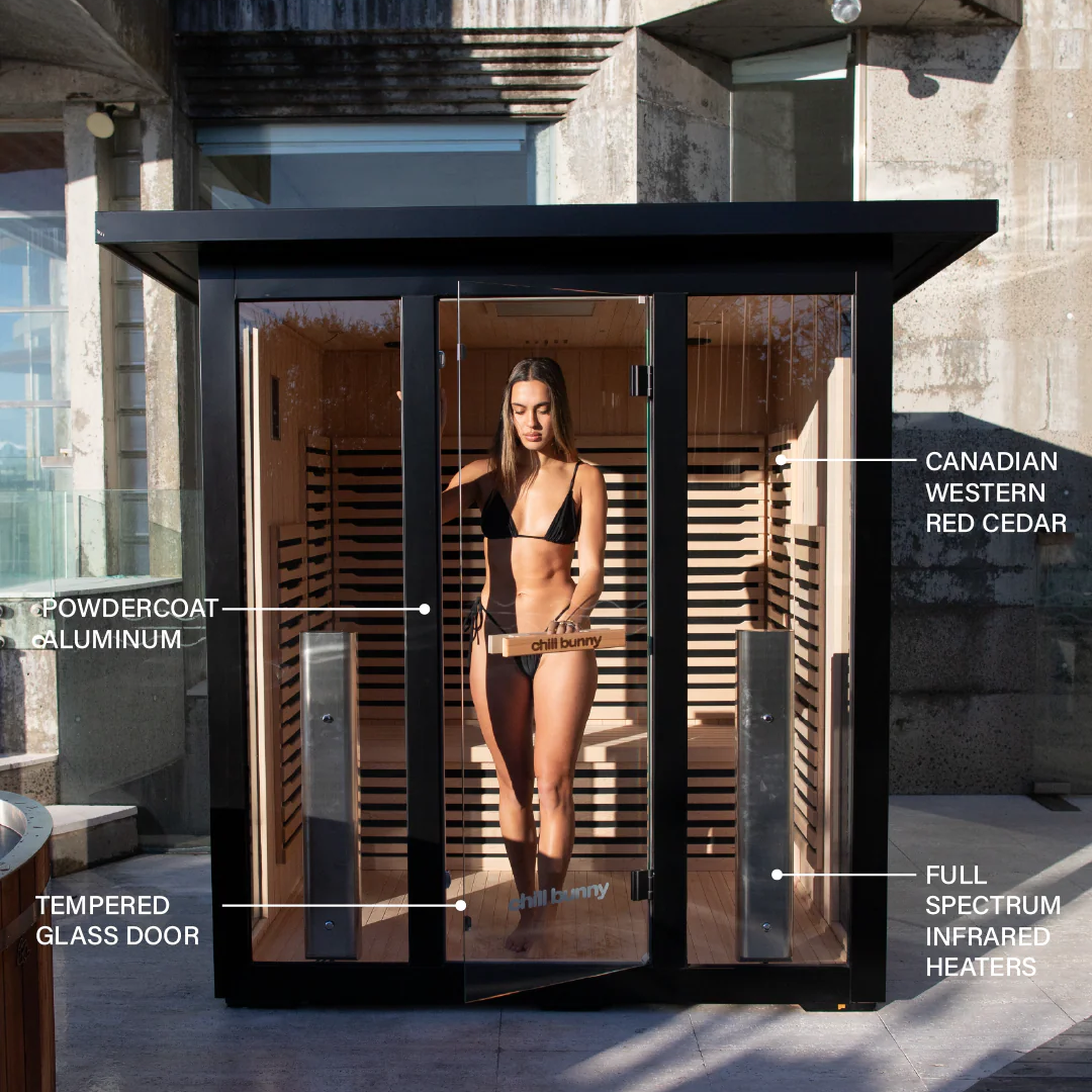 Chill Bunny 4 Person Outdoor Infrared Sauna