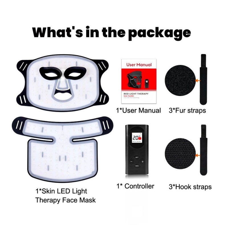 Stryke Recovery Red Light Therapy Face Mask