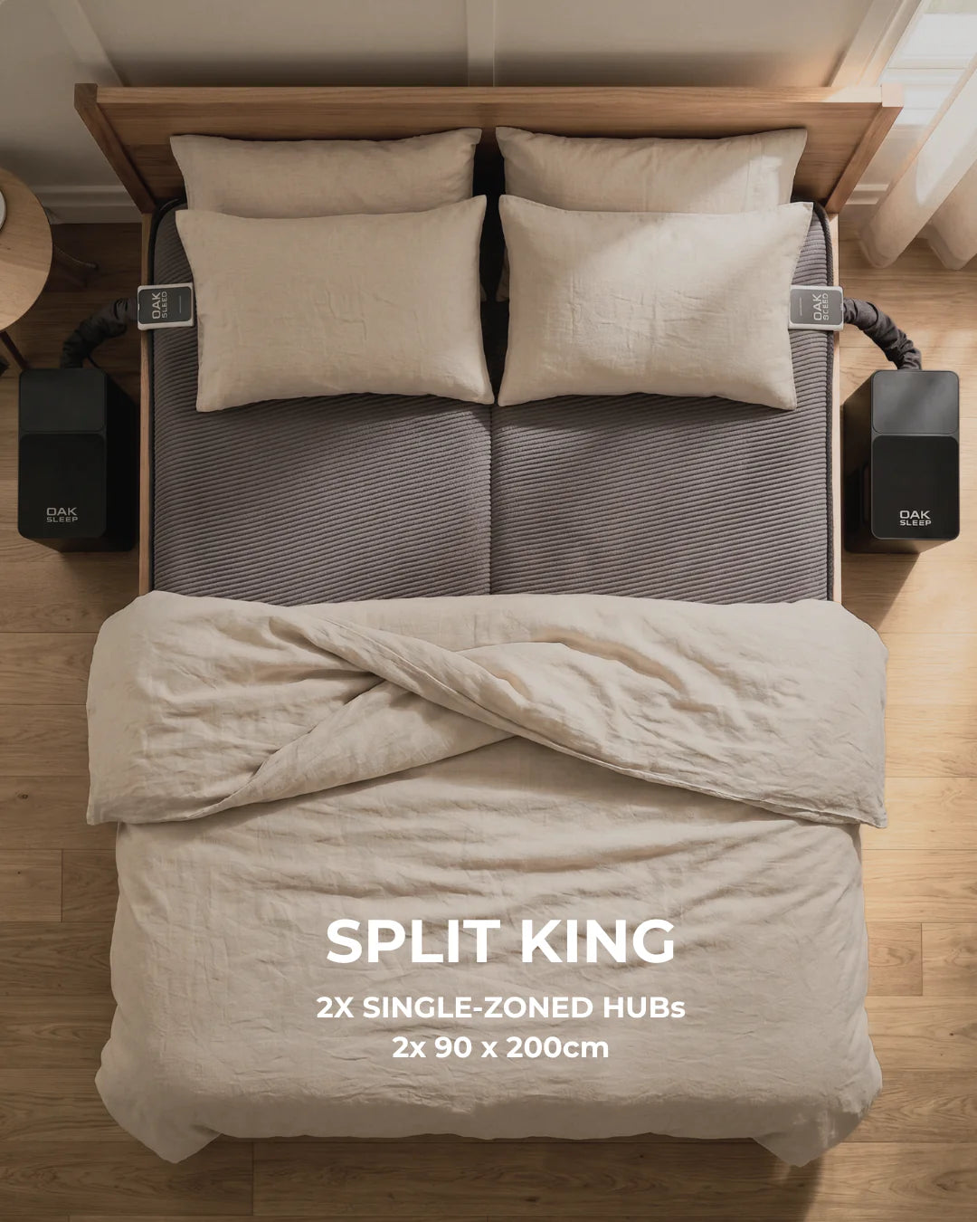 OAK SLEEP HUB 2 Smart Water-Cooled Mattress Pad