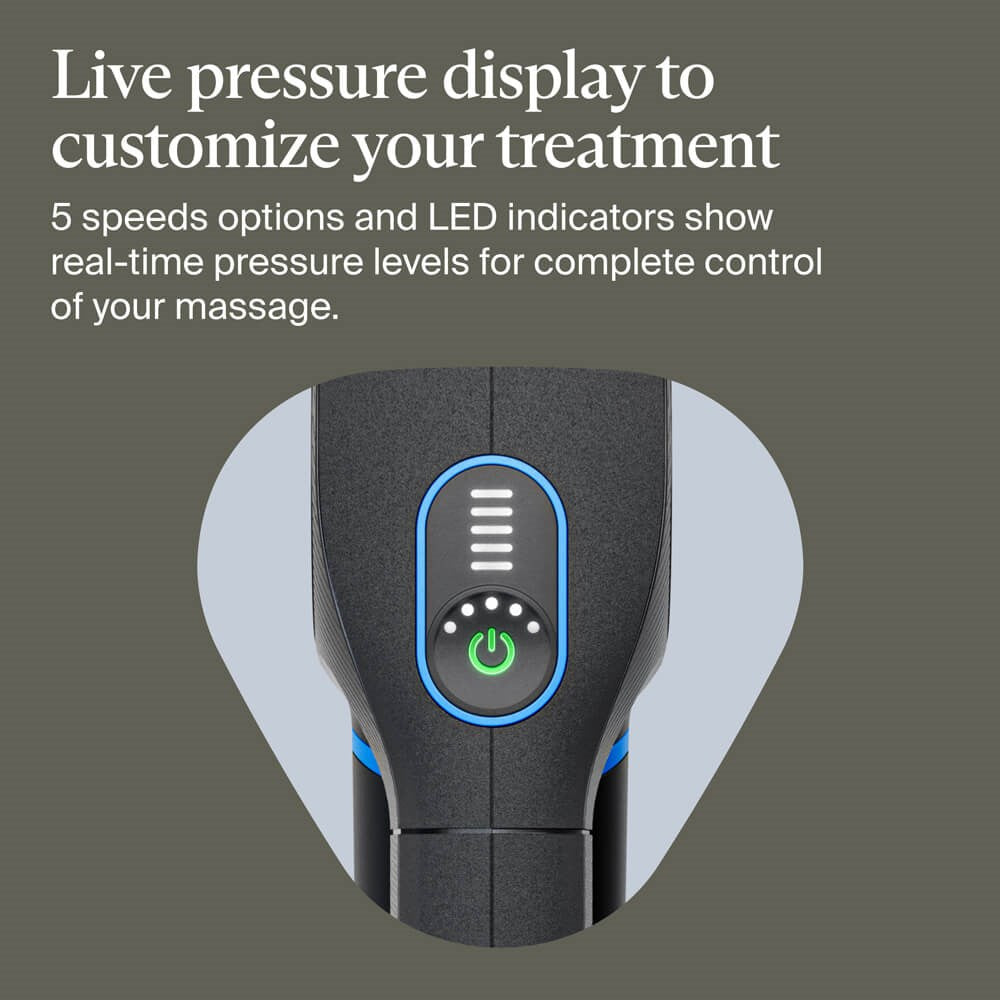 Therabody Theragun Prime Massage Gun led panel