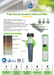 AquaCo triple density gradient sediment water filter cartridges showing three layer design and replacement guide