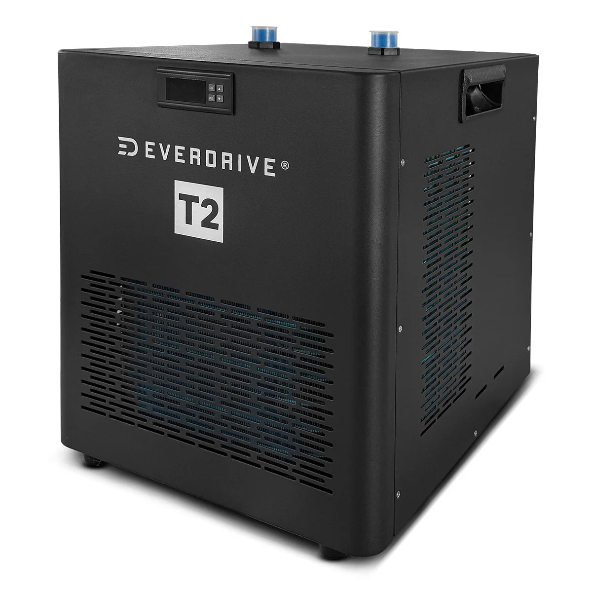 Lifespan Fitness Everdrive T2 black ice bath cooling unit with digital control panel