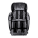 health plus masseuse massage chair black front view