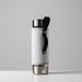 Hydrogen Health hydrogen water bottle cover in white with black handle for hydrogen water devices