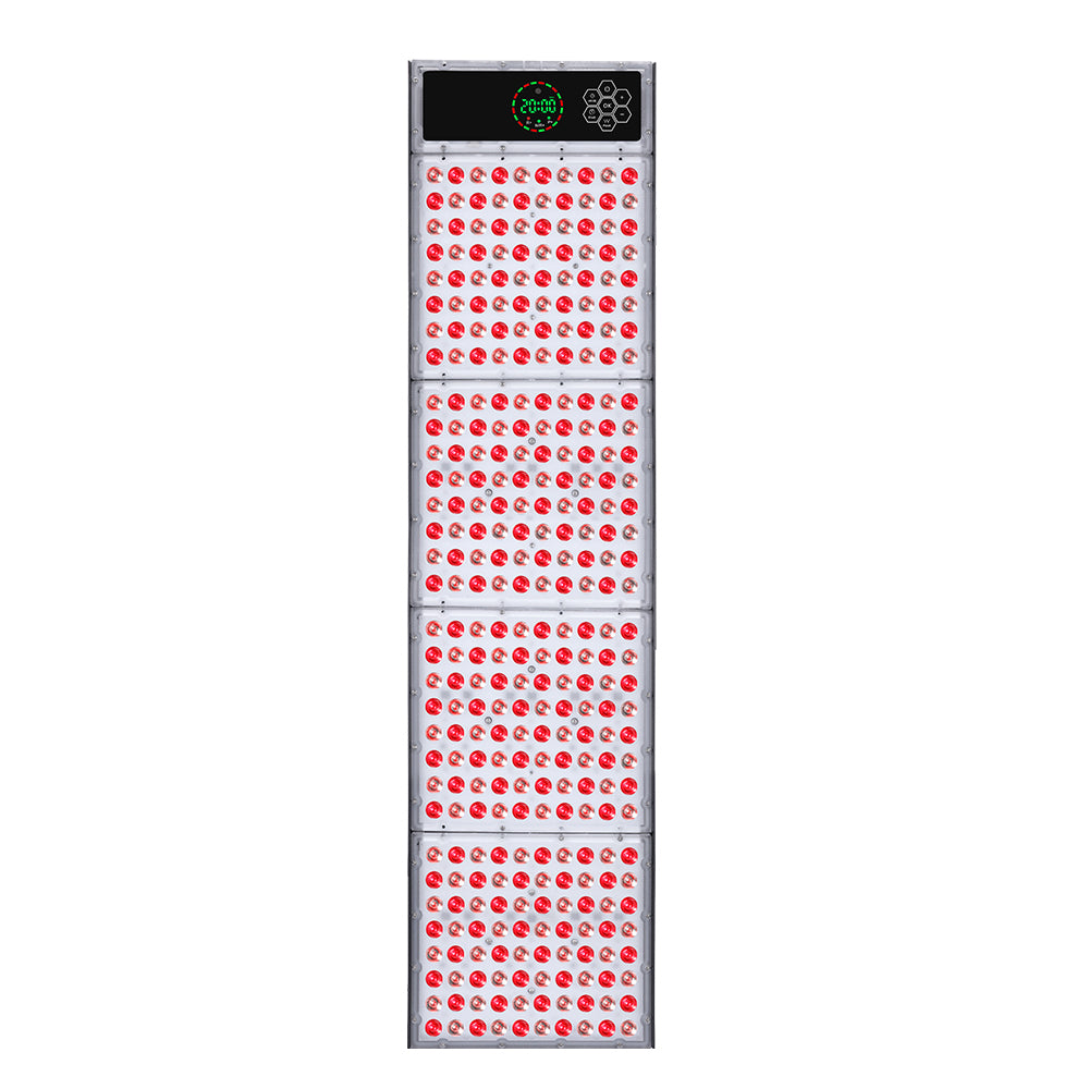 Frozen Oasis red light therapy panel with digital control and infrared sauna light for wellness therapy