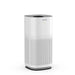 Ionmax white air purifier with perforated body and digital display on top