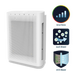 Ionmax air purifier in white with SmartSens, IonX-Shield, and UVX-Shield technology features