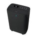 Ionmax black dehumidifier with digital display and touch control panel for moisture removal