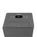 Ionmax dehumidifier with digital display and touch control panel in gray