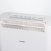 Ionmax white dehumidifier with digital control panel and air vent for home moisture control