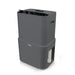 Ionmax gray dehumidifier with digital display and water tank for moisture control