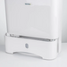 Ionmax white dehumidifier with water collection tank visible at the bottom