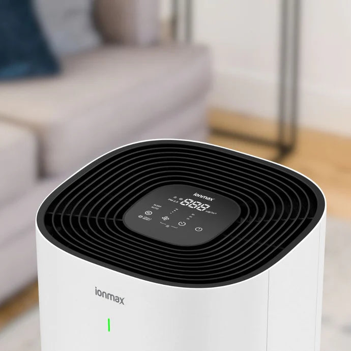 Ionmax Lavish plus smart air purifier control panel