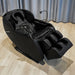 Lifespan Fitness black massage chair with adjustable footrest and built-in reading light