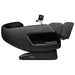 Lifespan Fitness LuxCloud Glide massage chair in black with reclined seating and digital control panel