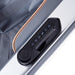Lifespan Fitness massage chair control panel with adjustable settings and sleek black design