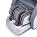 Lifespan Fitness massage chair foot and calf massager with gray and copper accents