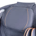 Lifespan Fitness massage chair with gray cushioned headrest and detailed stitching