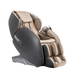Masseuse massage chair in beige and black with ergonomic design and multiple cushioning for full body relaxation