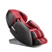 Masseuse massage chair in red and black with ergonomic design and built-in control panel