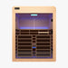 nuvie arc 3 person infrared sauna front w door