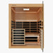 nuvie immerse 3 person spa door open