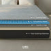 Oak Sleep cooled mattress pad with cooling side and circulating water layer over existing mattress