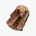 Nuvie outdoor barrel sauna with wooden benches and interior seating for relaxing heat therapy