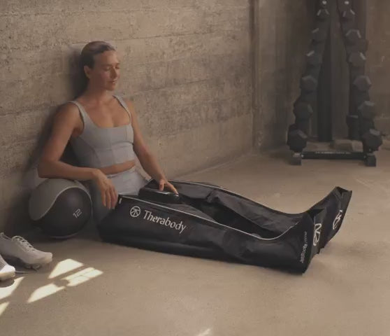 customers using therabody jetboots prime compression boots