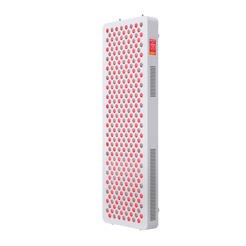 Frozen Oasis red light therapy panel with multiple red LED lights for skin and health treatment