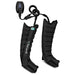Lifespan Fitness black compression boots with digital control device for leg recovery and muscle relief