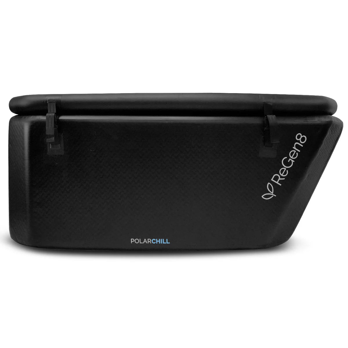 Lifespan Fitness Polar Chill black ice bath with secure cover and modern design