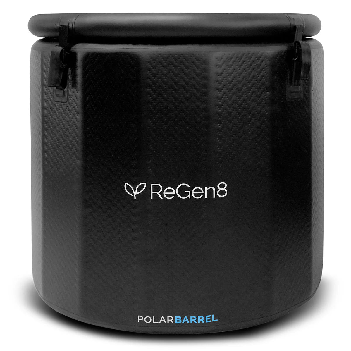 Lifespan Fitness Polar Barrel ReGen8 black portable ice bath for recovery and therapy