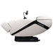 Lifespan Fitness LuxCloud Air massage chair in white with black accents and adjustable phone holder