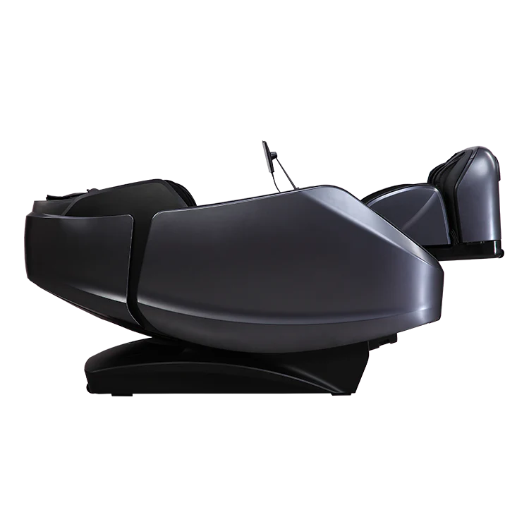 remedial deluxe plus black masseuse massage chair reclined