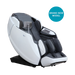 remedial deluxe plus great white masseuse massage chair angle view