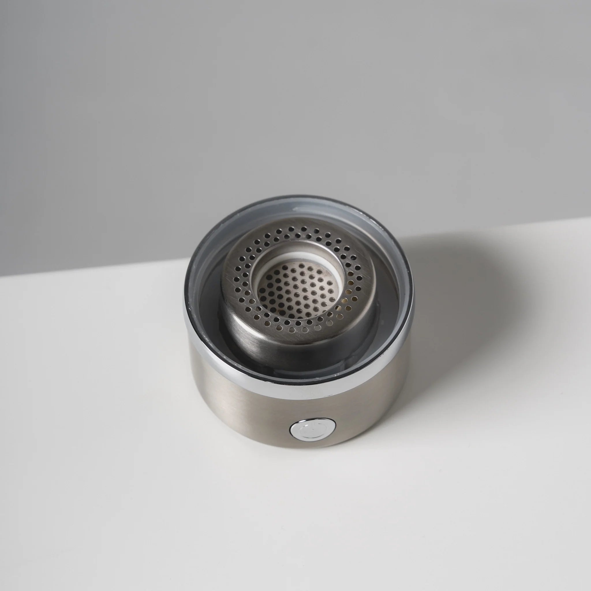 HYDROGEN HEALTH Replacement Water Bottle Base for hydrogen water devices with stainless steel finish 