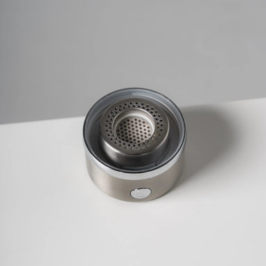 HYDROGEN HEALTH Replacement Water Bottle Base for hydrogen water devices with stainless steel finish 