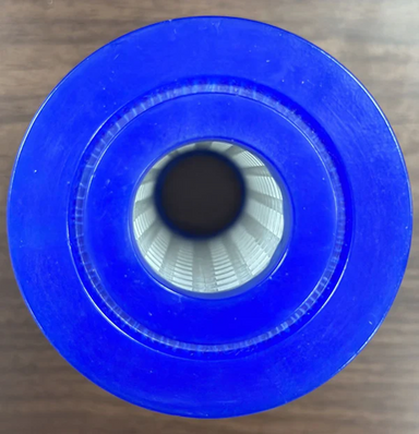 replacement particle filter for ice bath chiller top view
