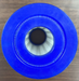 replacement particle filter for ice bath chiller top view