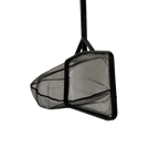 ice bath skimmer net angled view