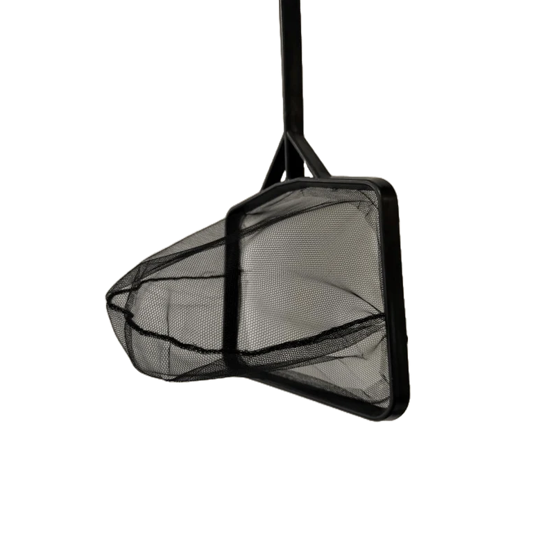 ice bath skimmer net angled view