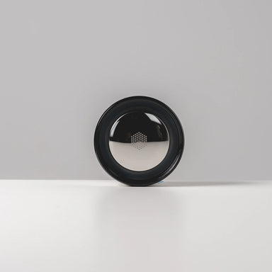 HYDROGEN HEALTH water bottle replacement lid for hydrogen water devices in black and silver finish