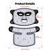 stryke recovery red light therapy mask dimensions