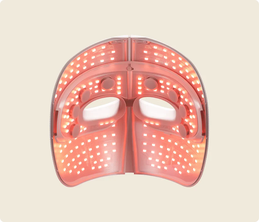 Therabody LED face mask with red light therapy LEDs designed for skin treatment and rejuvenation
