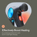Therabody massage gun with built-in LED light therapy to effectively boost healing